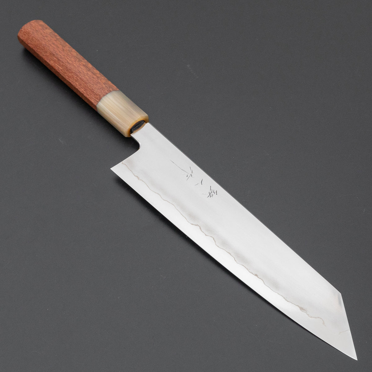 Tetsujin Silver #3 Ukiba Kiritsuke Gyuto 240mm Lacewood Handle - HITOHIRA