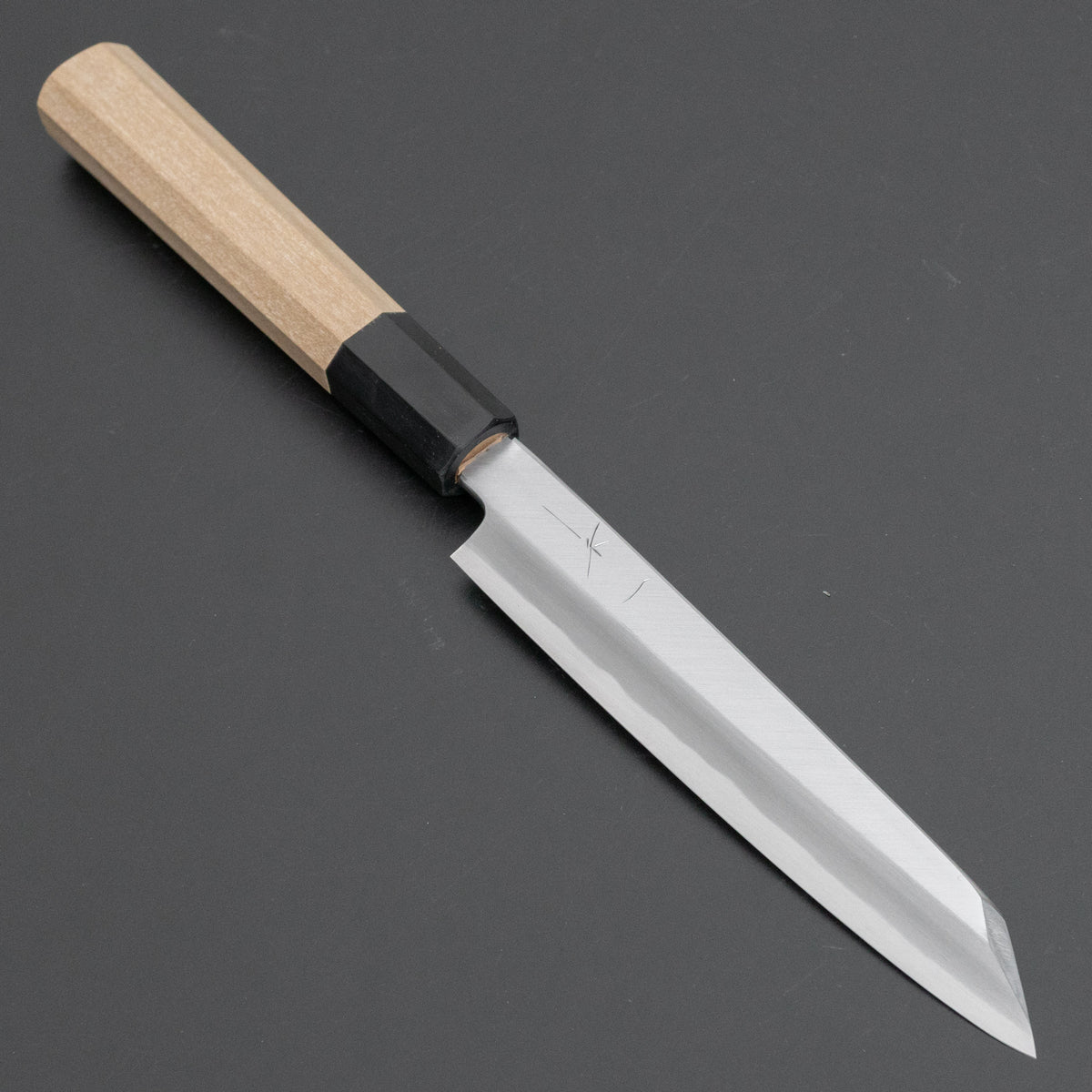 Hitohira Kikuchiyo Rikichi Blue #2 Kiritsuke Yanagiba 150mm Ho Wood Handle - HITOHIRA