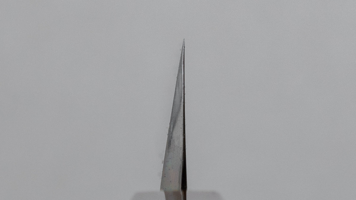 Hitohira Togashi White #1 Sanbonsugi Mizu Honyaki Yanagiba 300mm Taihei Ebony Handle (Saya) - HITOHIRA