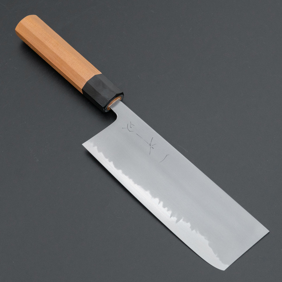 Hitohira Gorobei Izo White #2 Nakiri Yakusugi Cedar Handle