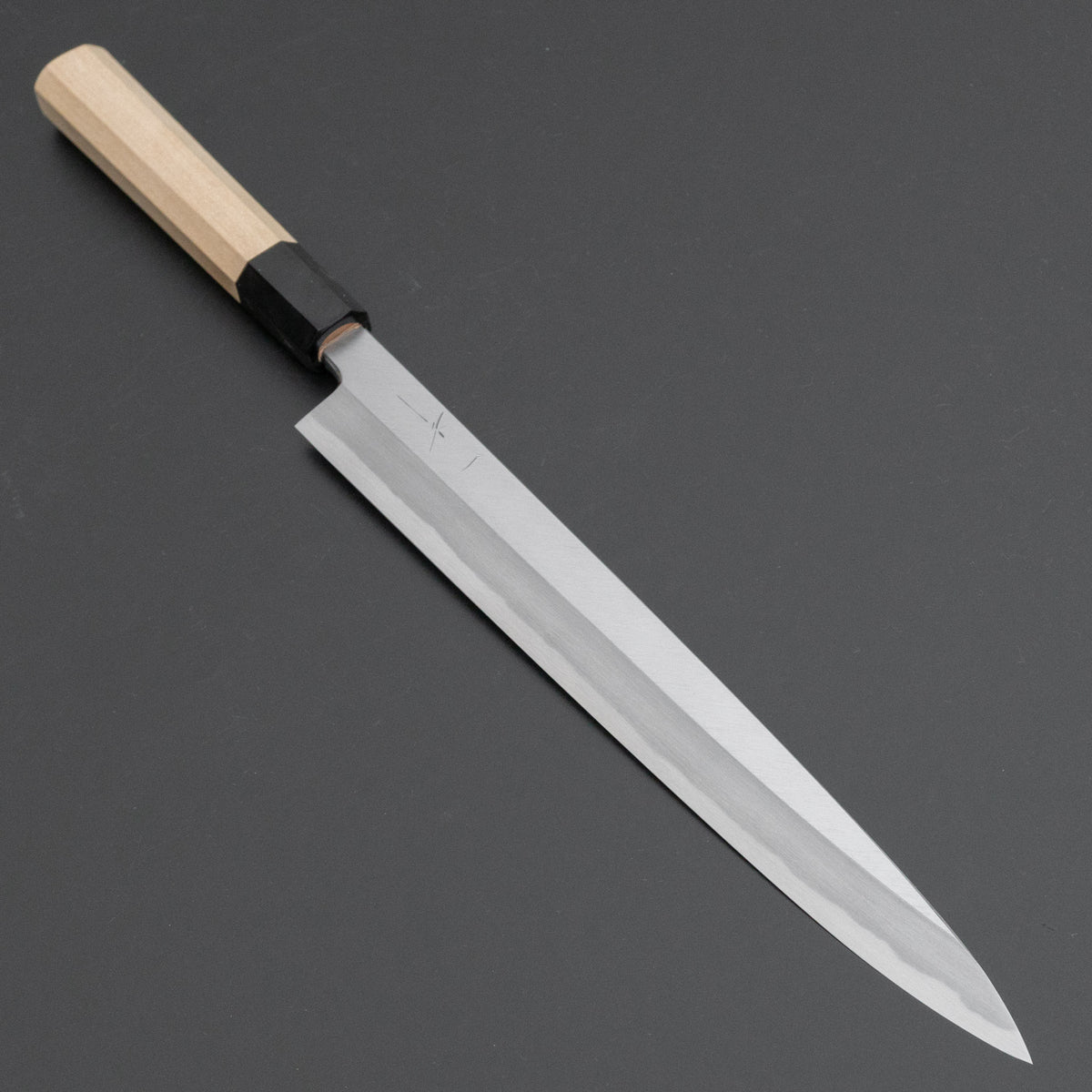 Hitohira Tanaka Manzo Blue #1 Yanagiba 270mm Ho Wood Handle (Saya) - HITOHIRA