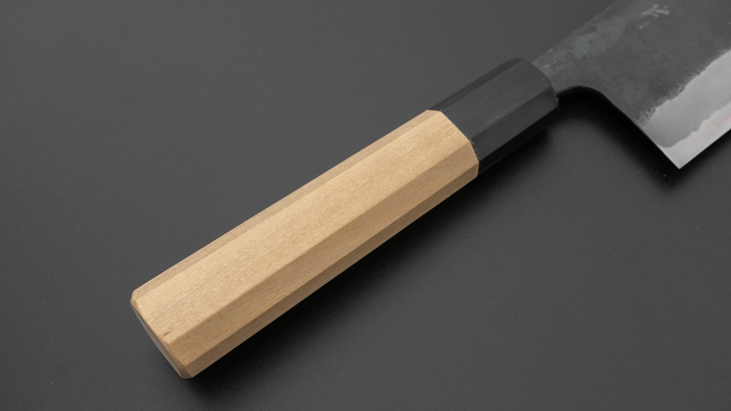 Hitohira Tosa Kurouchi Blue #2 Nakiri 170mm Ho Wood Handle