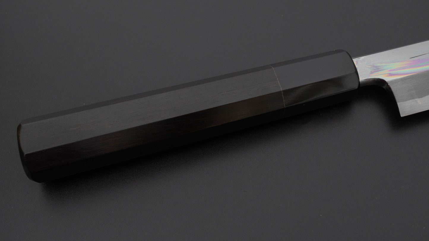 Hitohira Tanaka Mosuke Blue #1 Yanagiba 270mm Ebony Handle (Mirror Polished/ Saya)