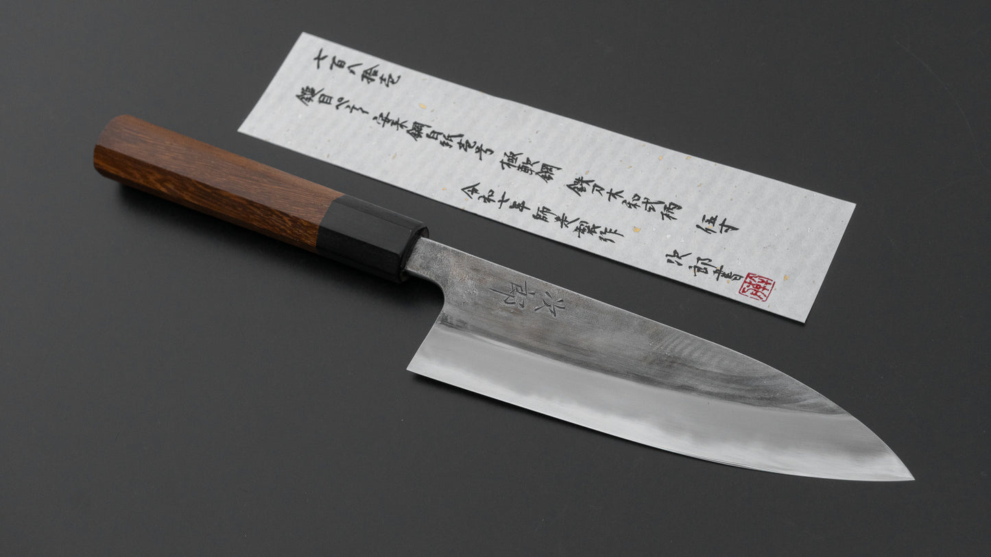 Jiro Tsuchime Wa Petty 150mm Taihei Tagayasan Handle (#781)