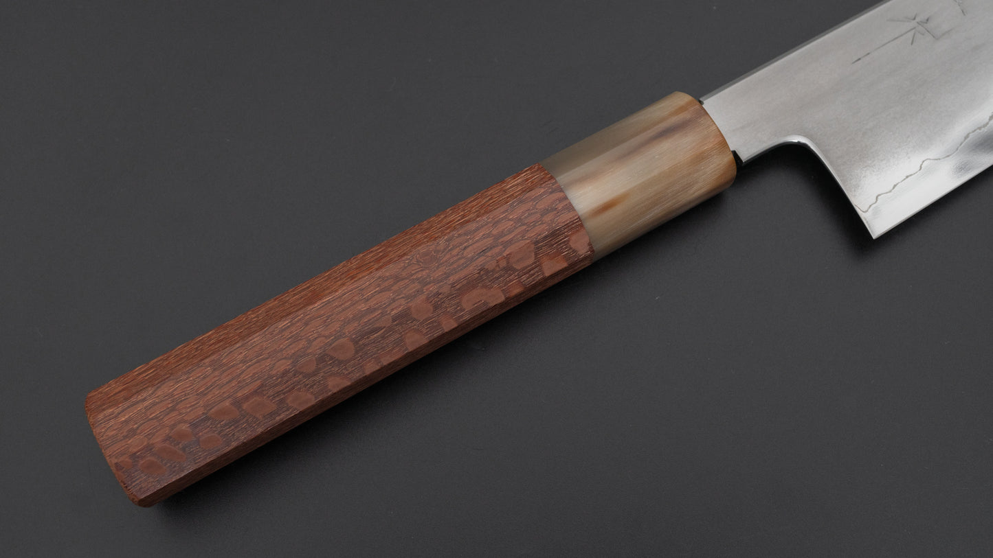 Tetsujin Silver #3 Kasumi Kiritsuke Gyuto 210mm Lacewood Handle