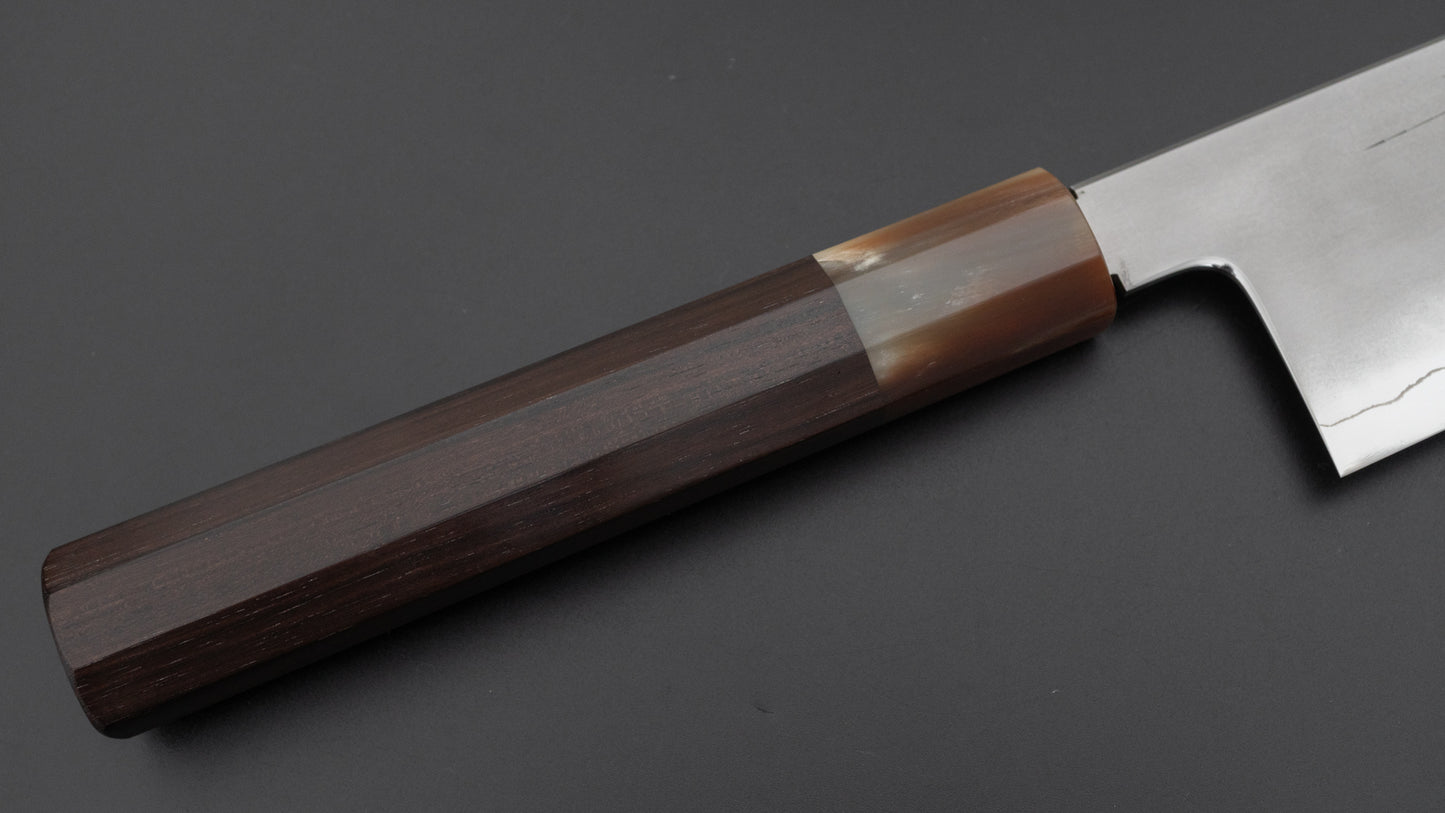 Tetsujin Silver #3 Kasumi Kiritsuke Gyuto 270mm Taihei Makassar Ebony Handle