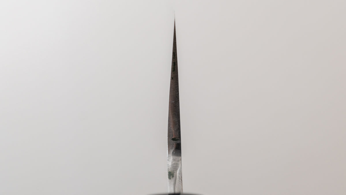 Hitohira Gorobei Rikichi Blue #2 Kasumi Santoku Ho Wood Handle - HITOHIRA