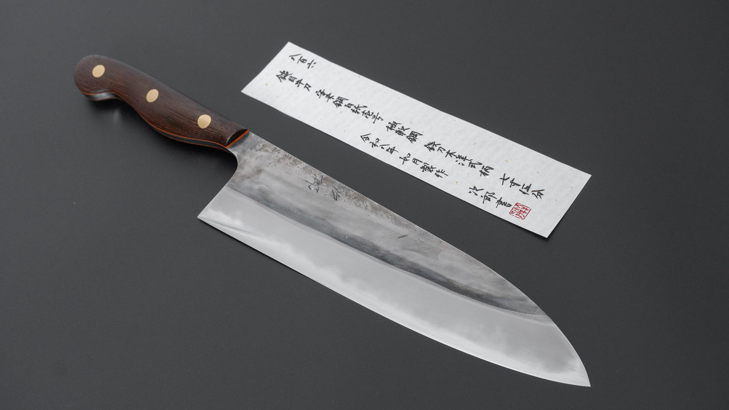 Jiro Tsuchime Yo Gyuto 225mm Tagayasan Handle (#806)