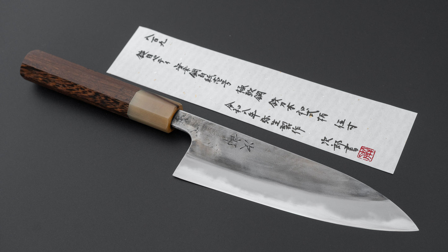 Jiro Tsuchime Wa Petty 150mm Taihei Tagayasan Handle (#809)