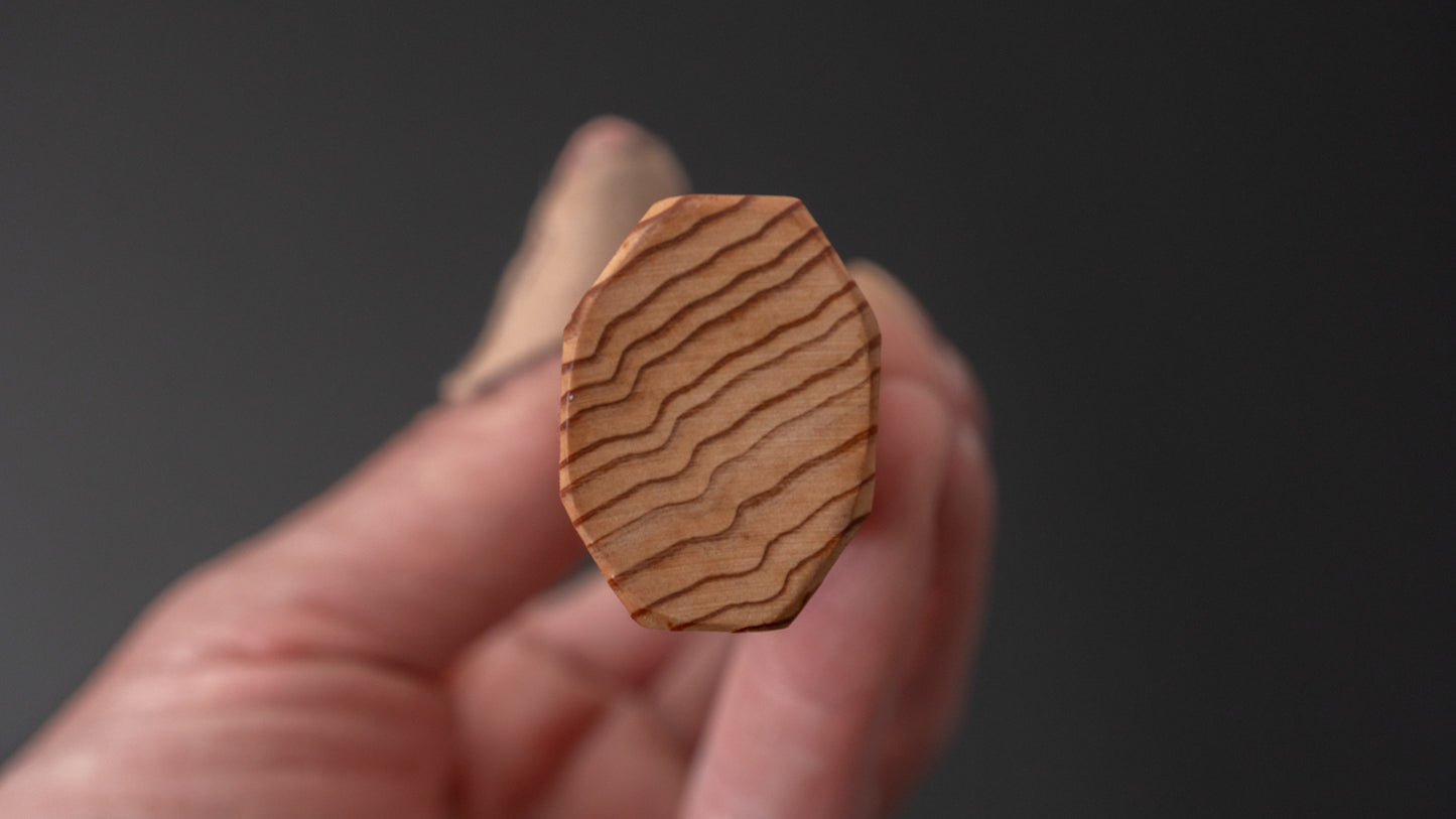 Taihei Custom Yakusugi Cedar Octagonal Handle (Usuba 150mm) - HITOHIRA