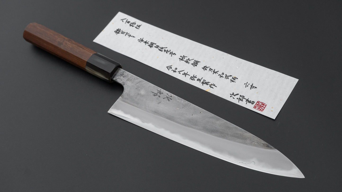 Jiro Tsuchime Wa Petty 180mm Taihei Tagayasan Handle (#815)