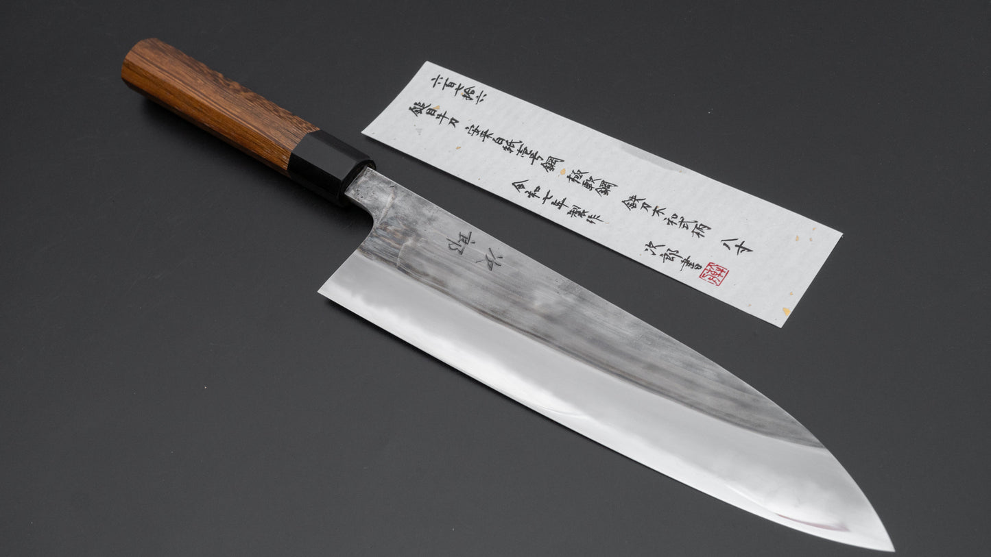 Jiro Tsuchime Wa Gyuto 240mm Taihei Tagayasan Handle (#676)