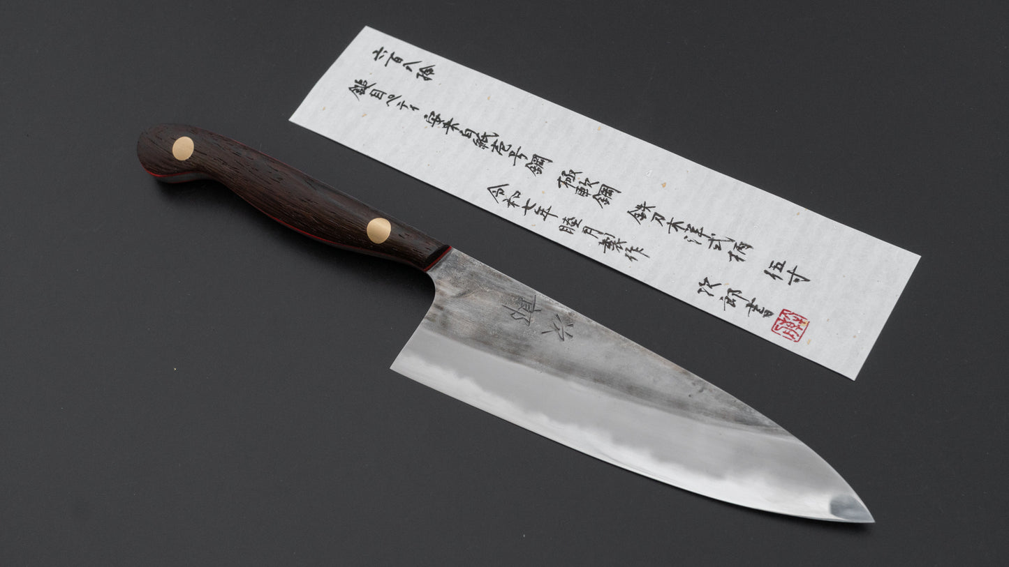 Jiro Tsuchime Yo Petty 150mm Tagayasan Handle (#680)