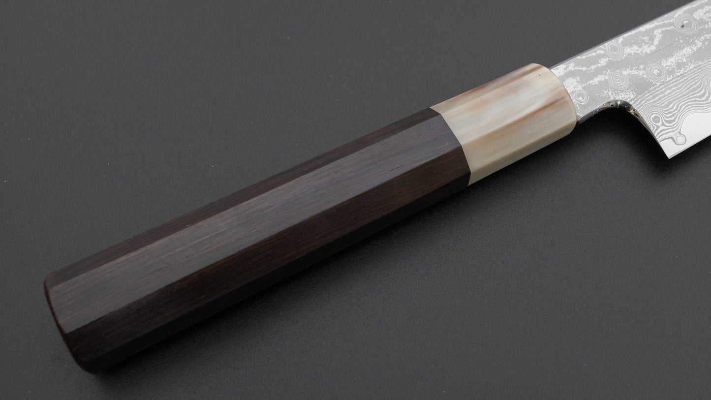 Hitohira Nakagawa Kyuzo Tamame VG10 Gyuhiki 210mm Ebony Handle