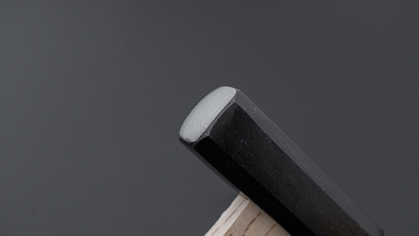 Morihei Hishiboshi Kuro Octagonal Genno Metal Hammer 300g