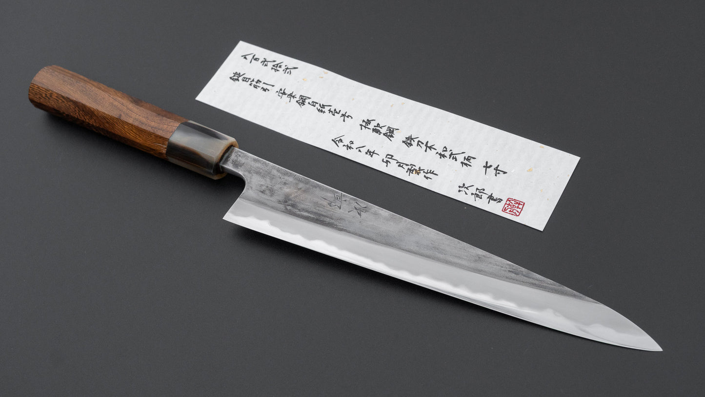 Jiro Tsuchime Wa Sujihiki 210mm Taihei Tagayasan Handle (#822)