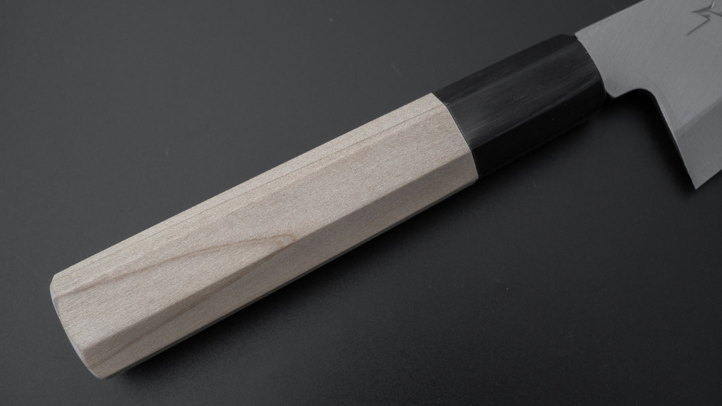 Hitohira White #2 Single-Bevel Honesuki Kaku 150mm Ho Wood Handle - HITOHIRA