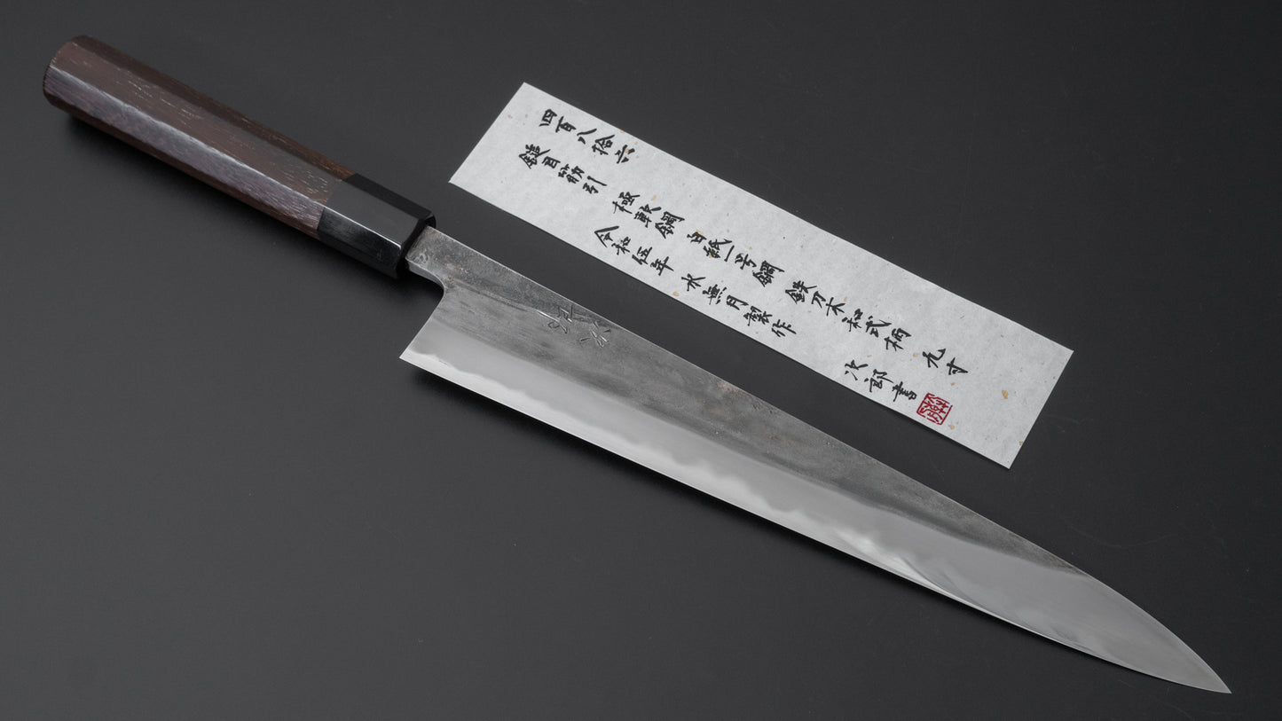 Jiro Tsuchime Wa Sujihiki 270mm Taihei Tagayasan Handle (#486) - HITOHIRA