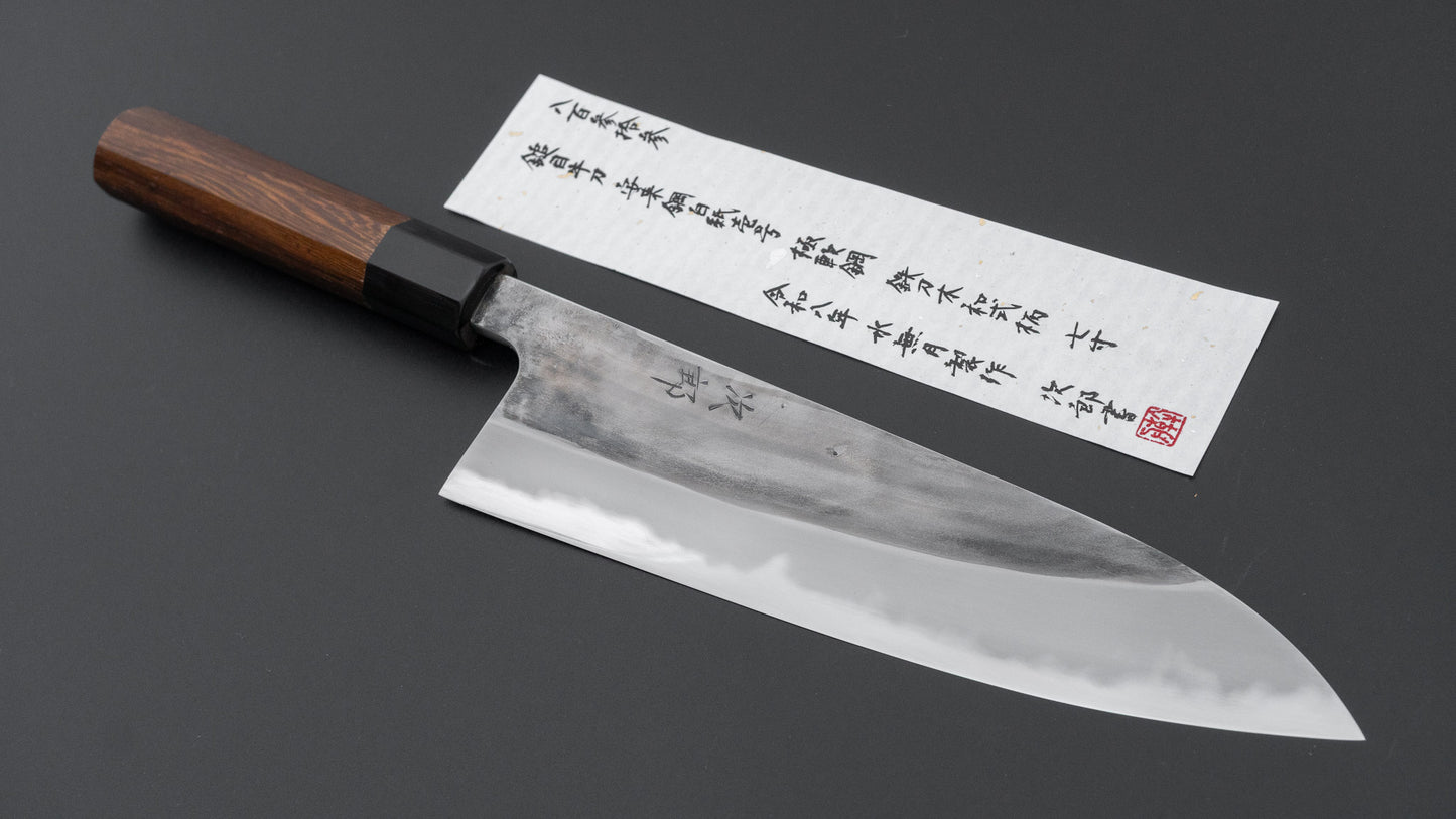 Jiro Tsuchime Wa Gyuto 210mm Taihei Tagayasan Handle (#833)