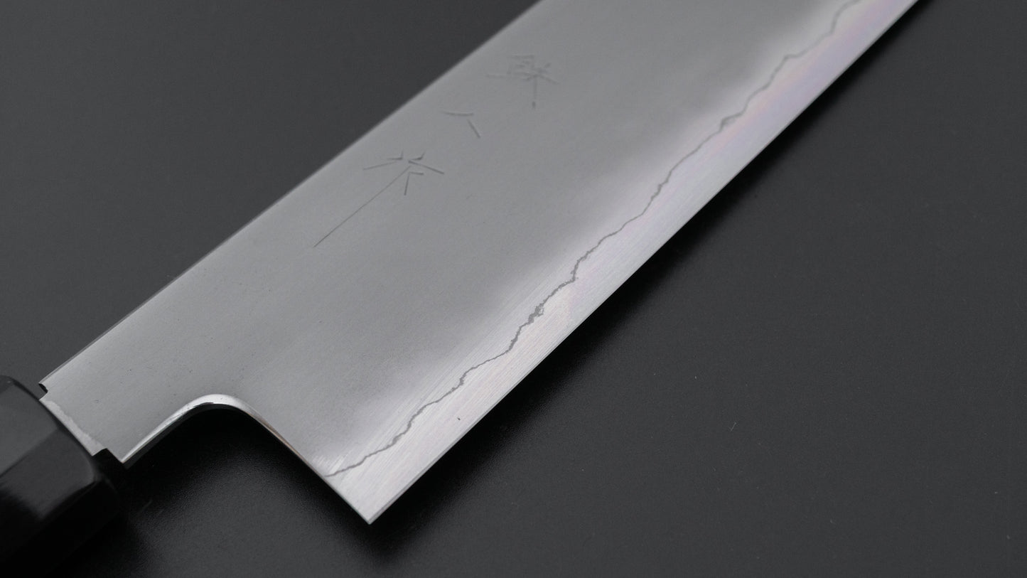 Tetsujin Silver #3 Kasumi Pasta Kiri 270mm Ho Wood Handle