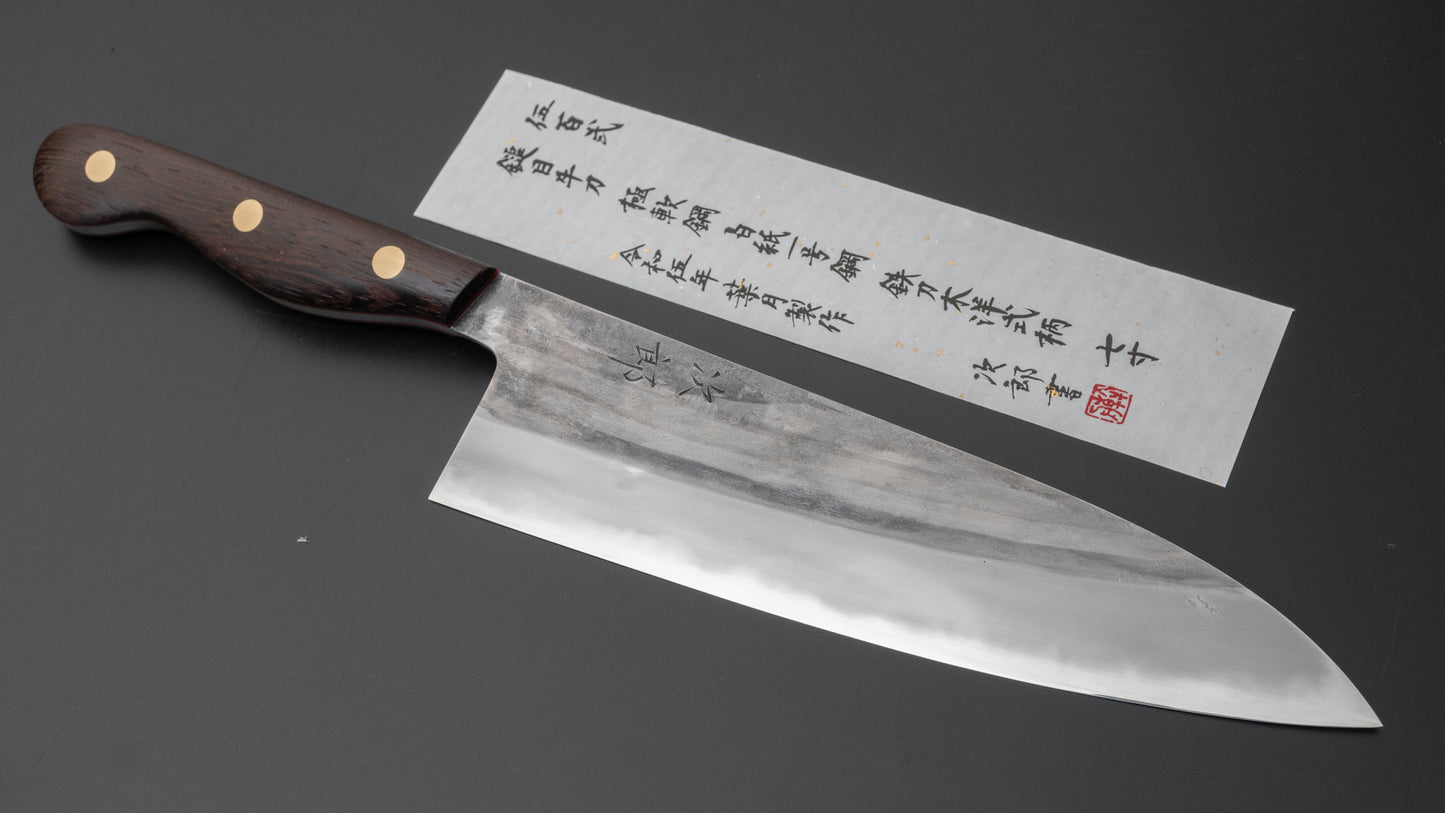 Jiro Tsuchime Yo Gyuto 210mm Tagayasan Handle (#502) - HITOHIRA