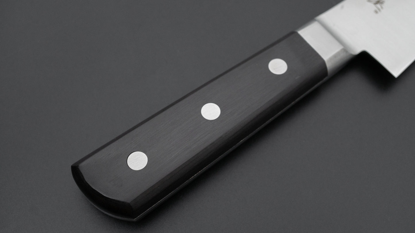 Hitohira Imojiya TH Stainless Honesuki Kaku 150mm Pakka Handle (Yo)