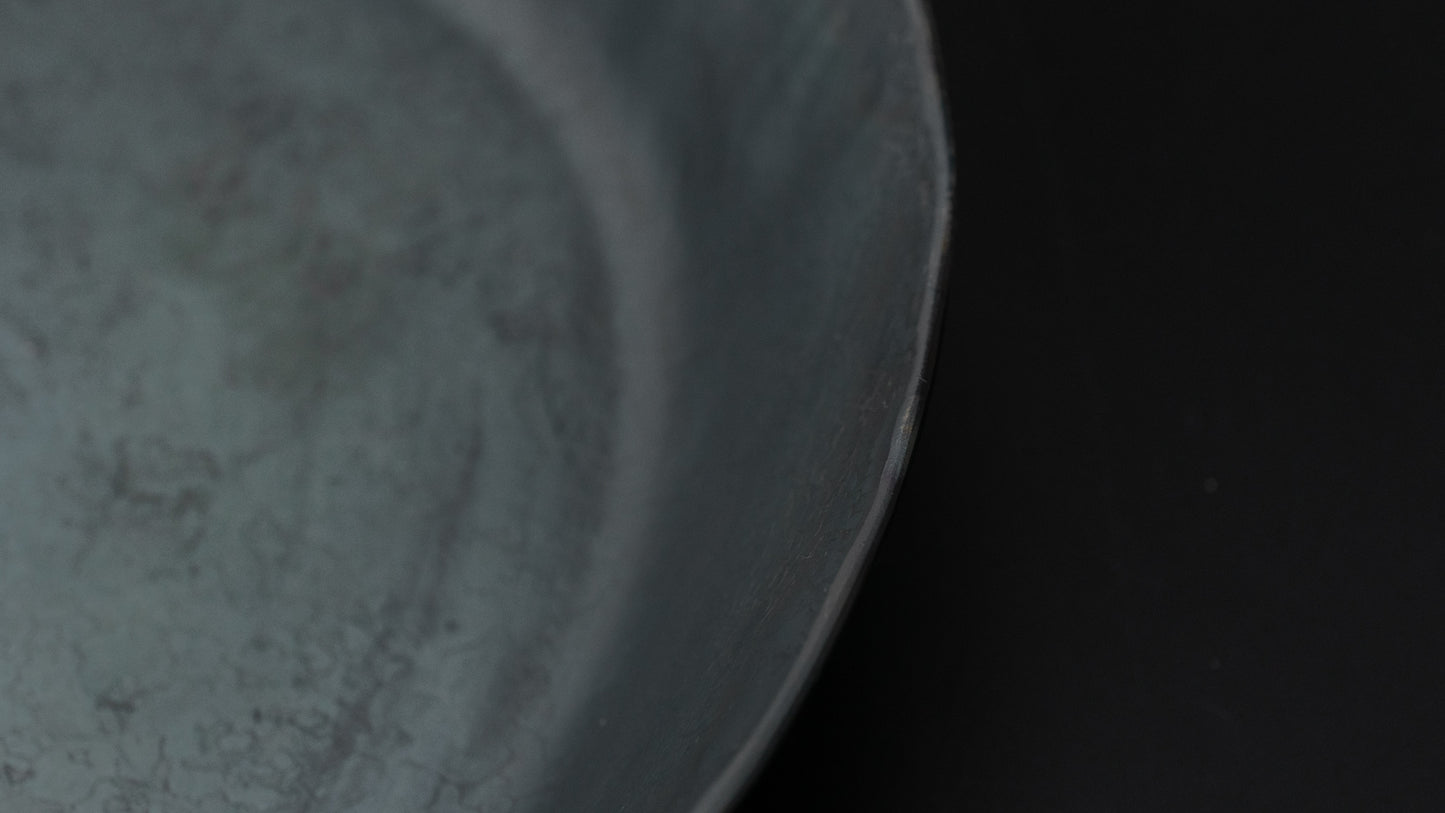 Kanatoko Hand Forged Iron Frying Pan 235mm Bottom Size (2.3mm/ Custom Ordered) - HITOHIRA