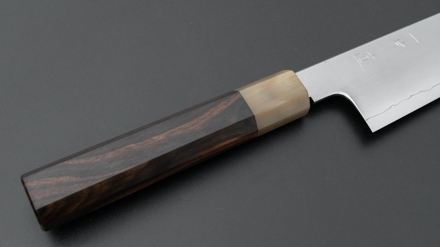 Hitohira Nao SG2 Kasumi Gyuto 180mm Ebony Handle