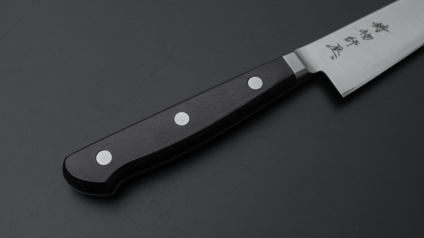 Hitohira Imojiya TH Stainless Petty 120mm Pakka Handle (Yo) - HITOHIRA