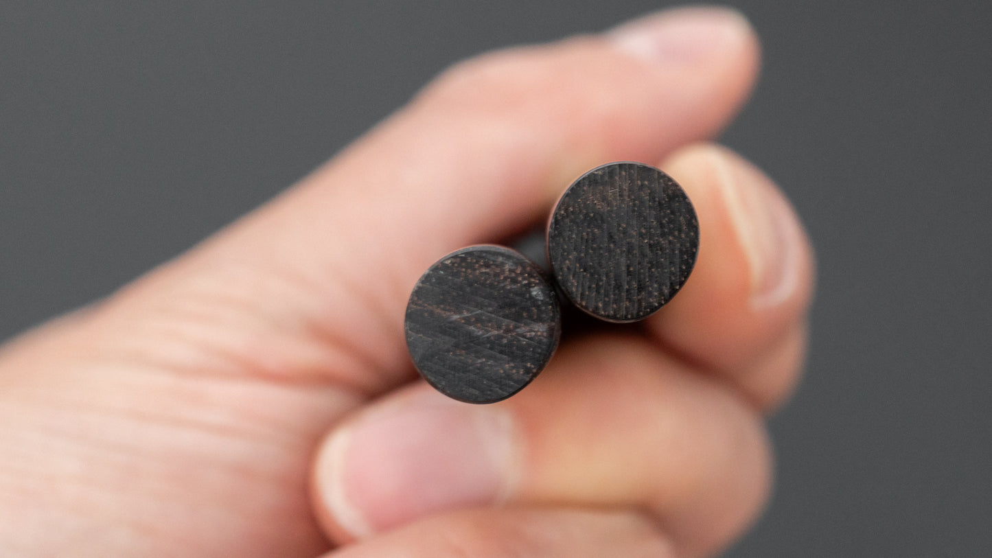 Hitohira Ebony Moribashi Chopstick 150mm Rounded