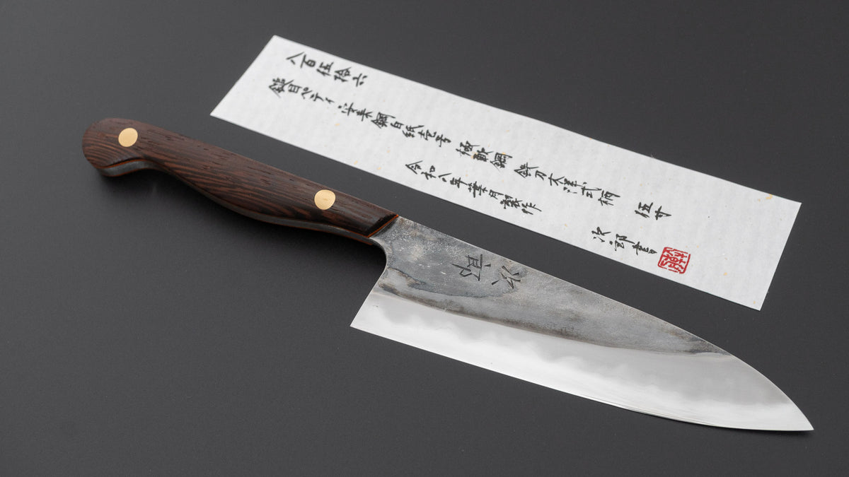 Jiro Tsuchime Yo Petty 150mm Tagayasan Handle (#856)