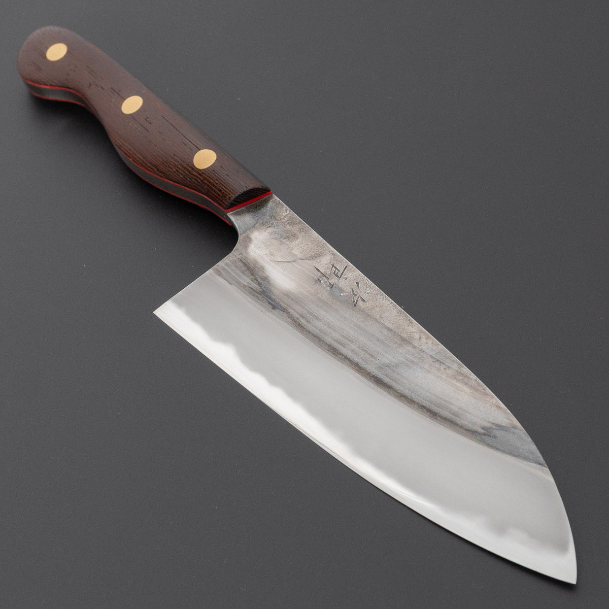 Jiro Tsuchime Yo Santoku 165mm Tagayasan Handle (#861)