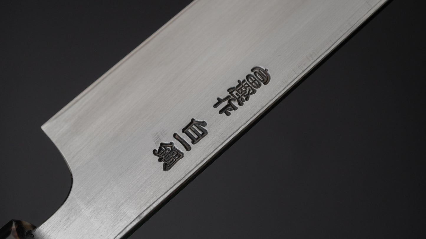 Hitohira Togashi White #1 Tachi Yanagiba 270mm Ebony Handle (Saya) - HITOHIRA