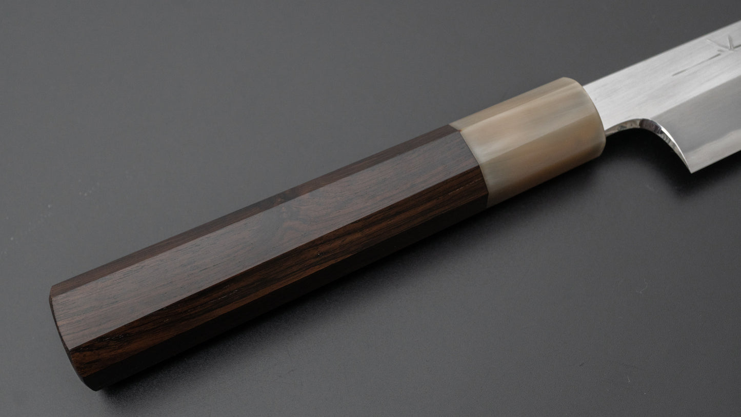 Hitohira Togashi White #1 Tachi Kiritsuke Yanagiba 300mm Ebony Handle (Type-S/ Saya) - HITOHIRA