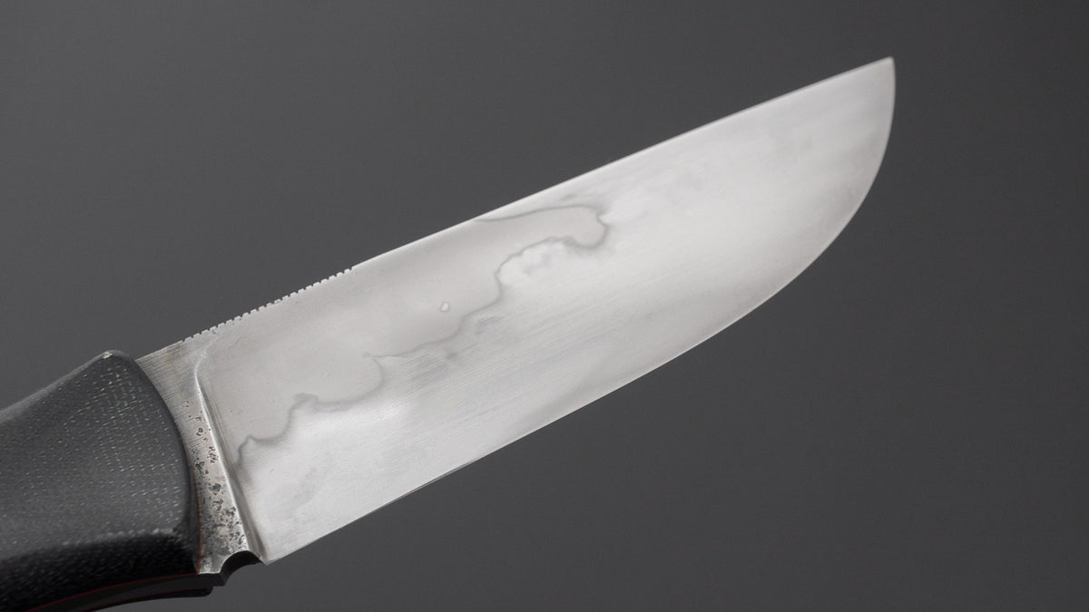 Seino V2 Honyaki Fixed Blade Canvas Micarta Handle (#010)