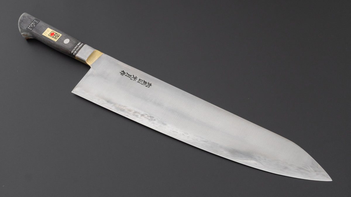 Kogetsu Carbon Gyuto 330mm Pakka Handle