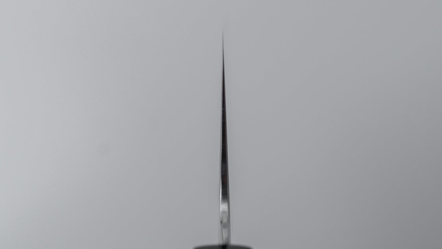 Tetsujin Silver #3 Metal Flow Gyuto 240mm Taihei Makassar Ebony Handle