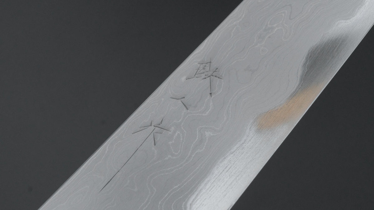 Tetsujin SP Blue #2 Damascus Sujihiki 270mm Cocobolo Handle (#06)