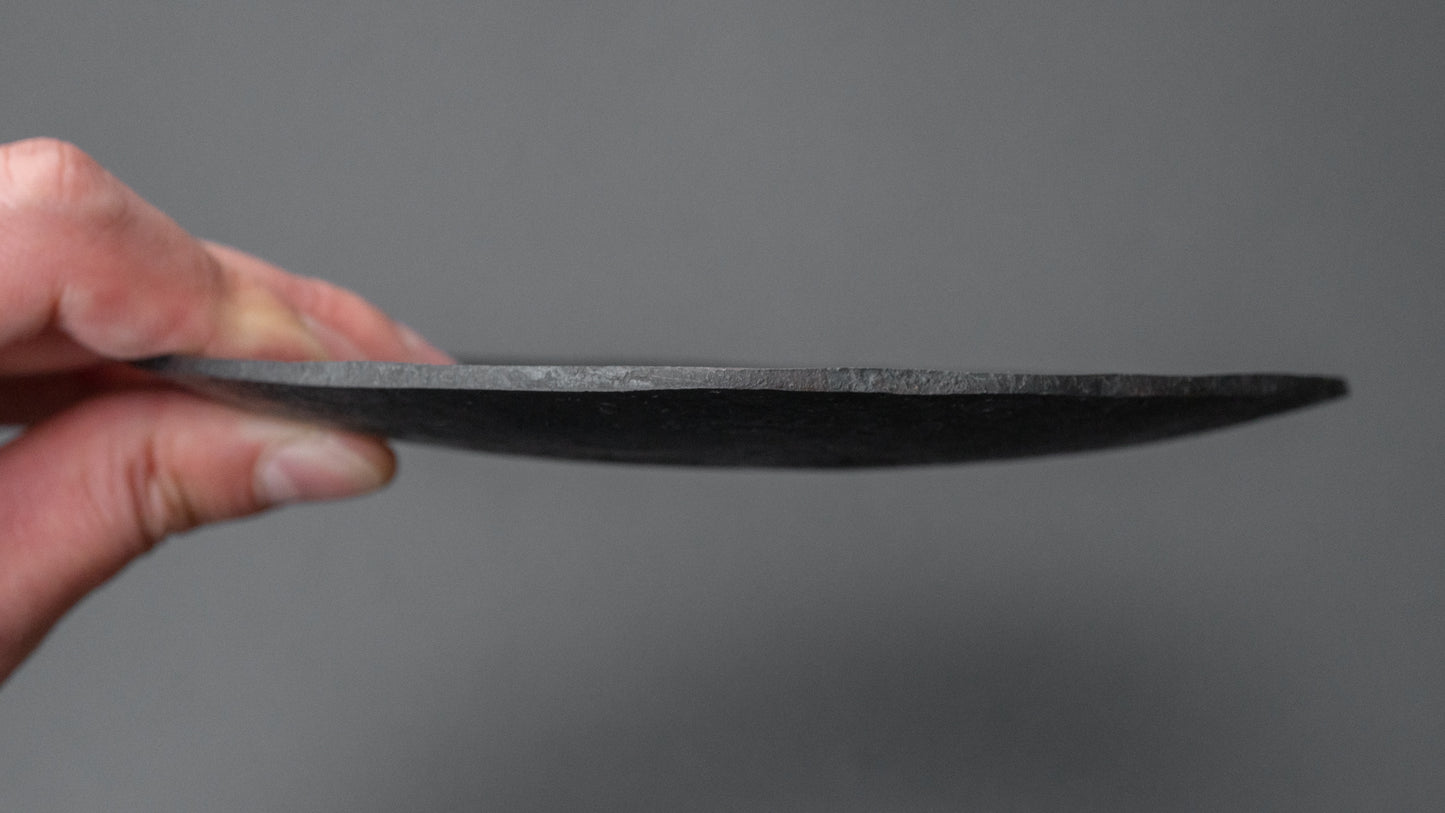 Kanatoko Hand Forged Iron Plate 150mm - HITOHIRA
