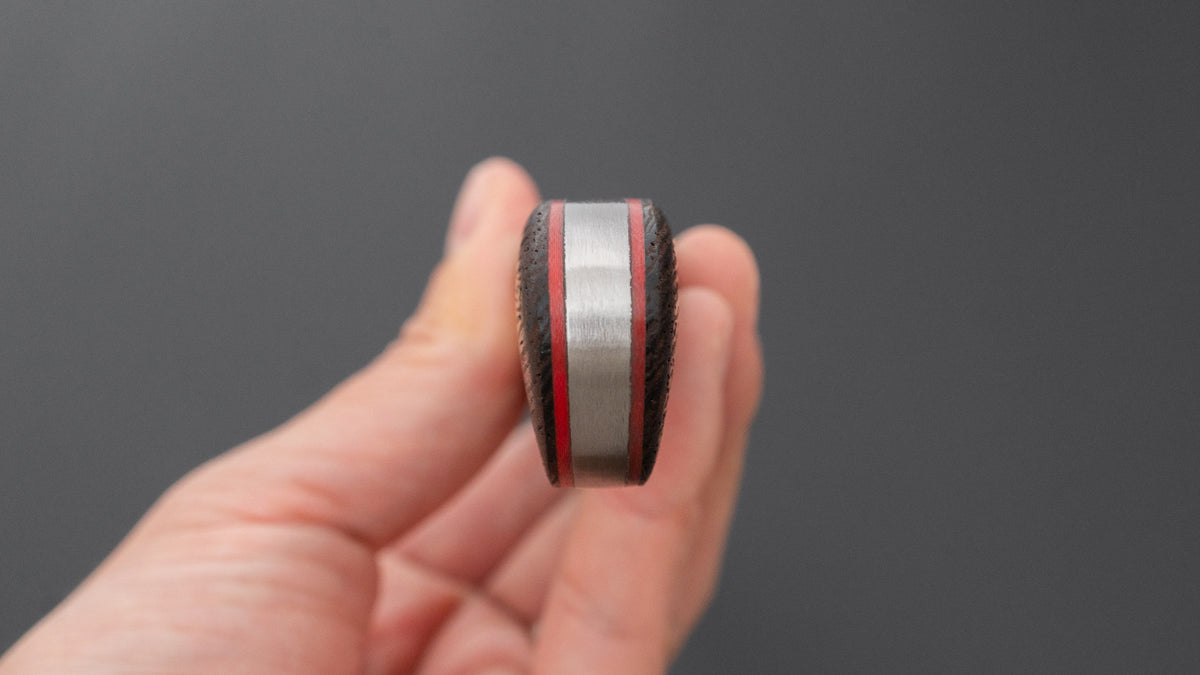 かじや次郎 鎚目 洋式 牛刀 225mm 鉄刀木柄 (#873)