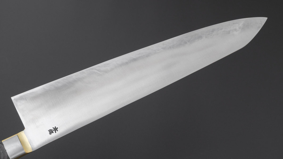 五香刃物 武蔵國光月作 SK鋼 牛刀 360mm 合板柄