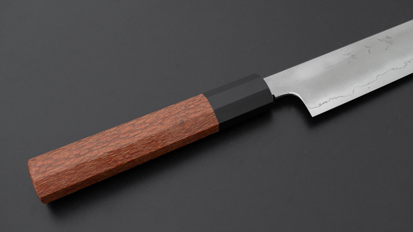 Tetsujin Silver #3 Kasumi Sujihiki 270mm Lacewood Handle