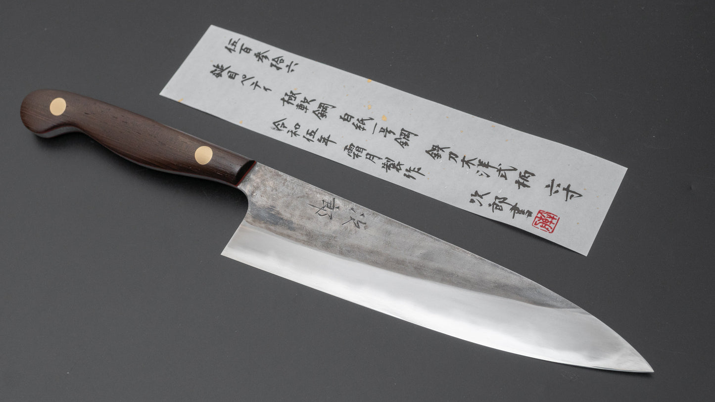 Jiro Tsuchime Yo Petty 180mm Tagayasan Handle (#536) - HITOHIRA