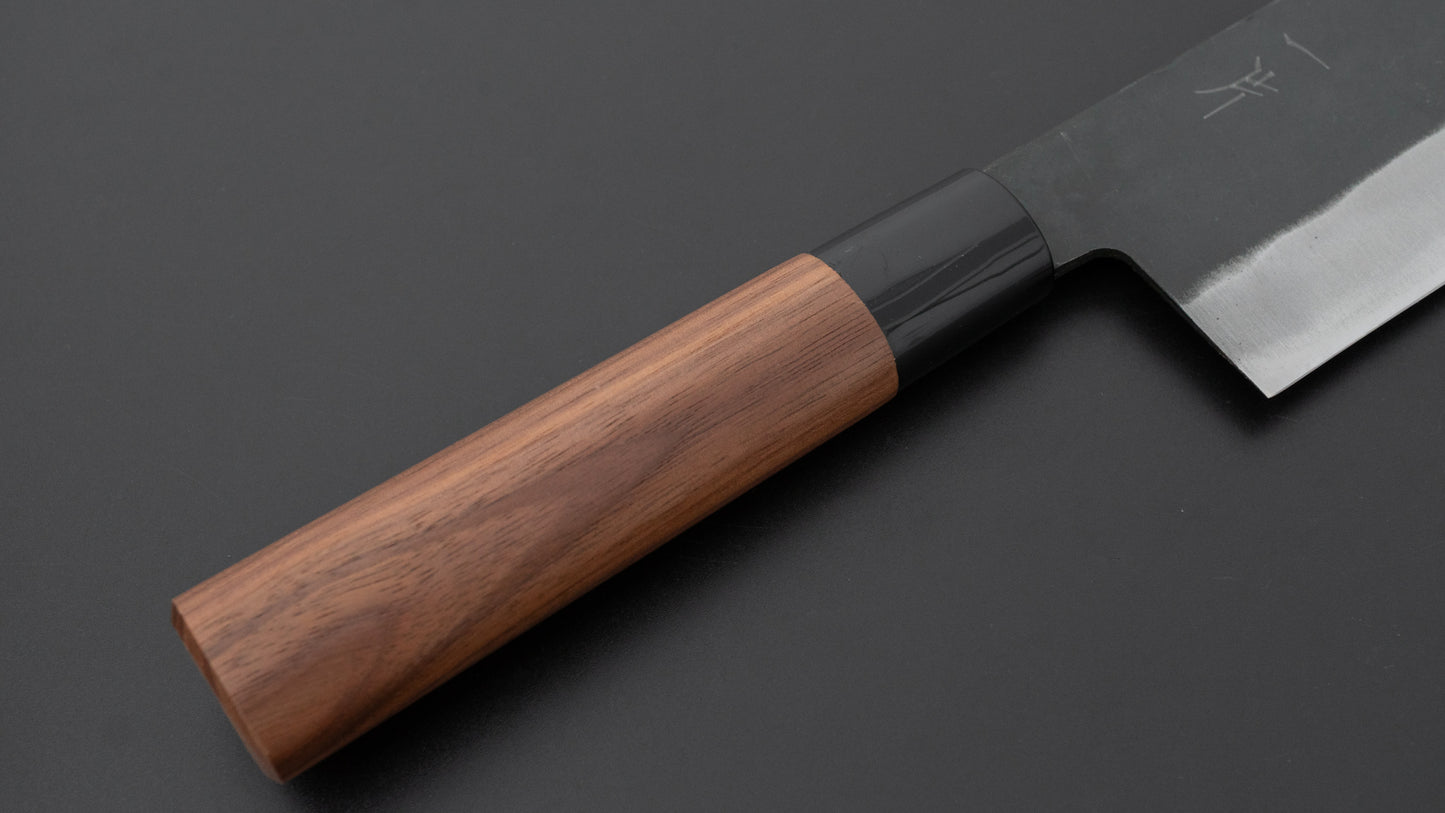 Hitohira Hizen Kurouchi White #2 Nakiri 165mm Walnut Handle