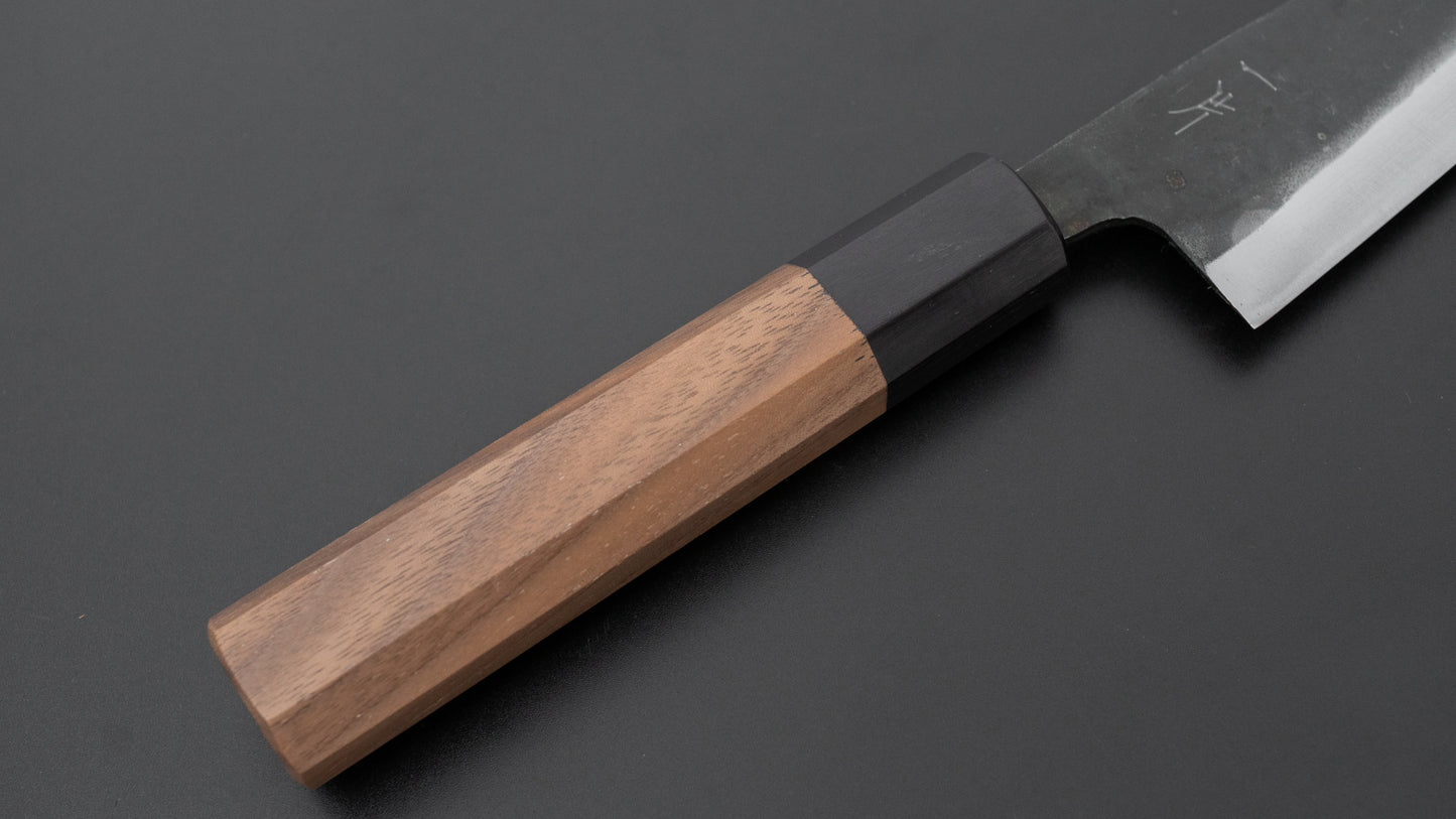 Hitohira Hizen Kurouchi Blue #1 Utility 105mm Walnut Handle