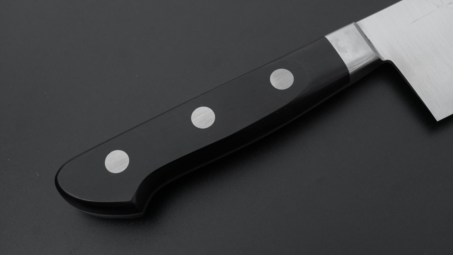 Hitohira Ashi Swedish Stainless Nakiri 165mm Pakka Handle