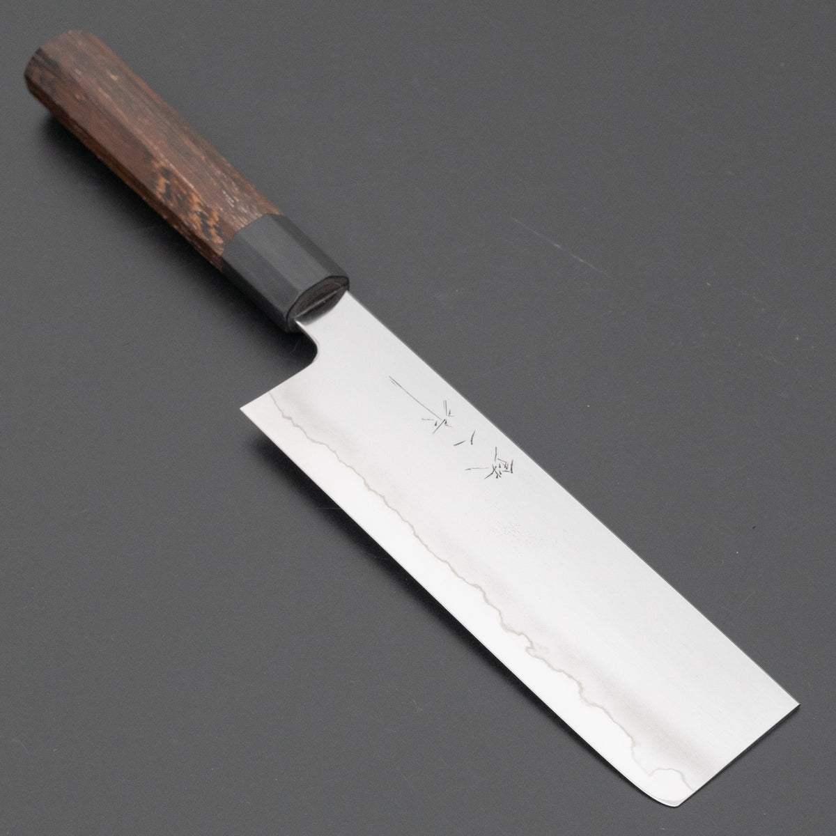 Tetsujin Silver #3 Ukiba Nakiri 180mm Taihei Tagayasan Handle - HITOHIRA