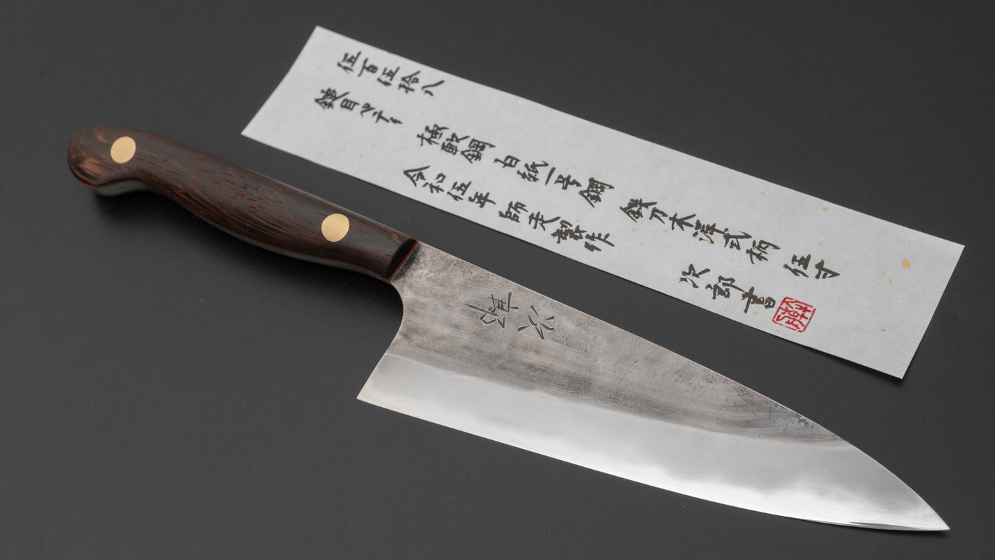 Jiro Tsuchime Yo Petty 150mm Tagayasan Handle (#558) - HITOHIRA