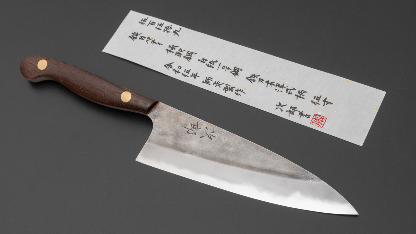 Jiro Tsuchime Yo Petty 150mm Tagayasan Handle (#559) - HITOHIRA