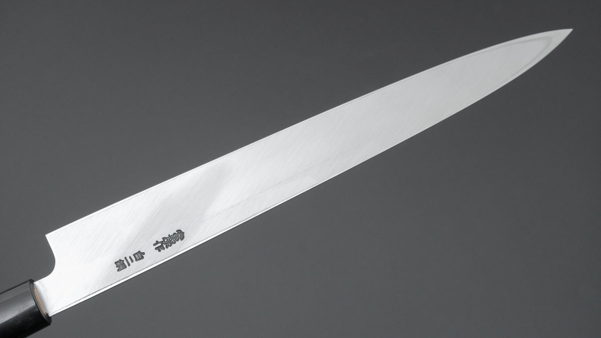 Hitohira Togashi White #2 Yanagiba 270mm Ho Wood Handle (D-Shape/ Saya) - HITOHIRA